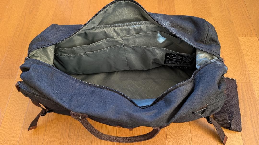 Brown breath 2Wayボストンバッグ