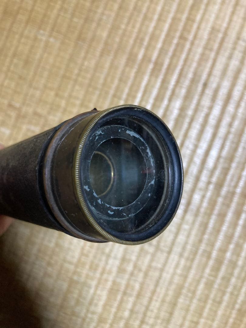希少　レトロ骨董品　昔の望遠鏡