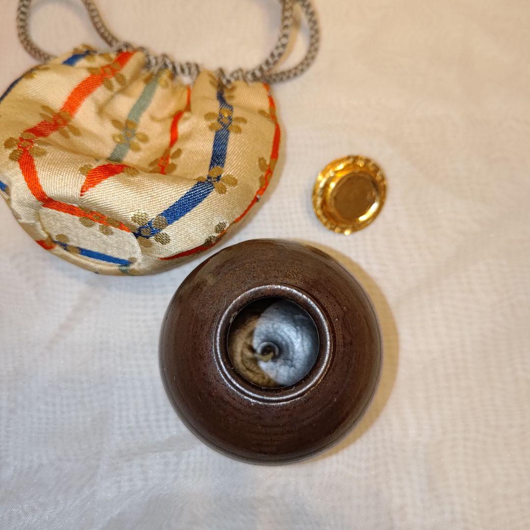 茶道具 棗 摸 奈良文琳 唐物 有祥作 共箱付