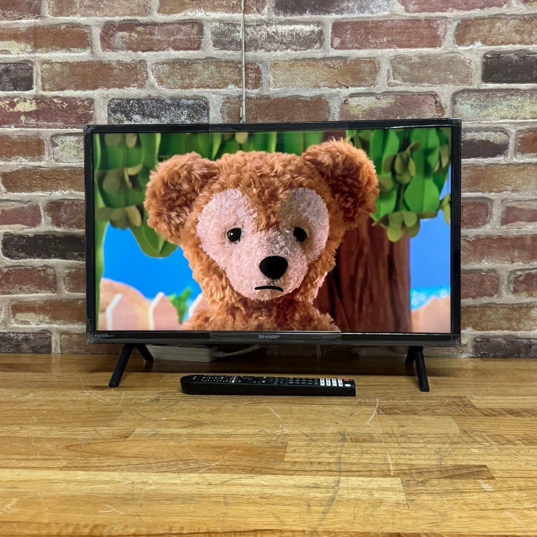 2024年製！ シャープ 24V型 液晶テレビ 2T-C24EF1 動画アプリ○