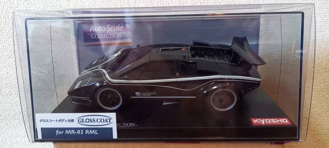 ミニッツランボルギーニブラックカウンタックLP500S