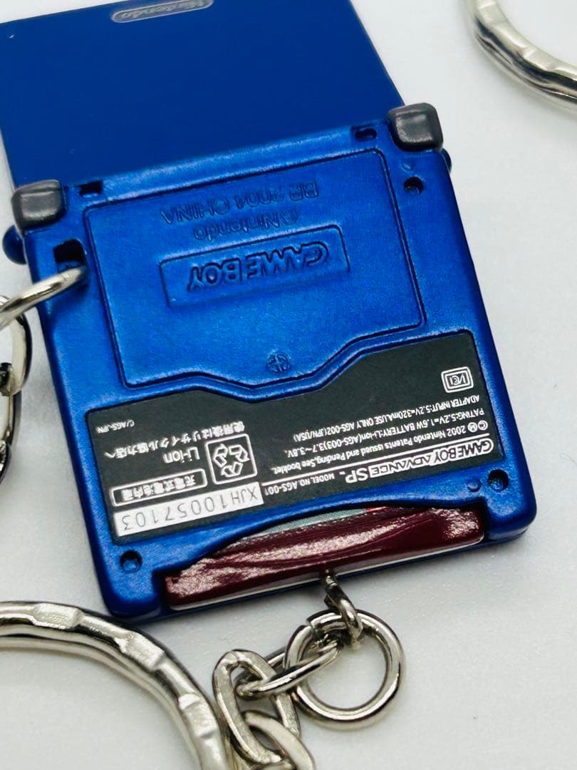 ゲームボーイアドバンスSP 4個セット キーホルダー カセットイン タイプ