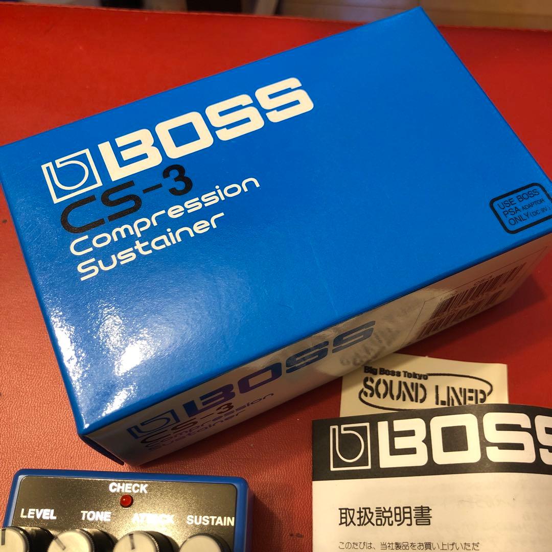 BOSS CS-3 美品　Compression Sustainer