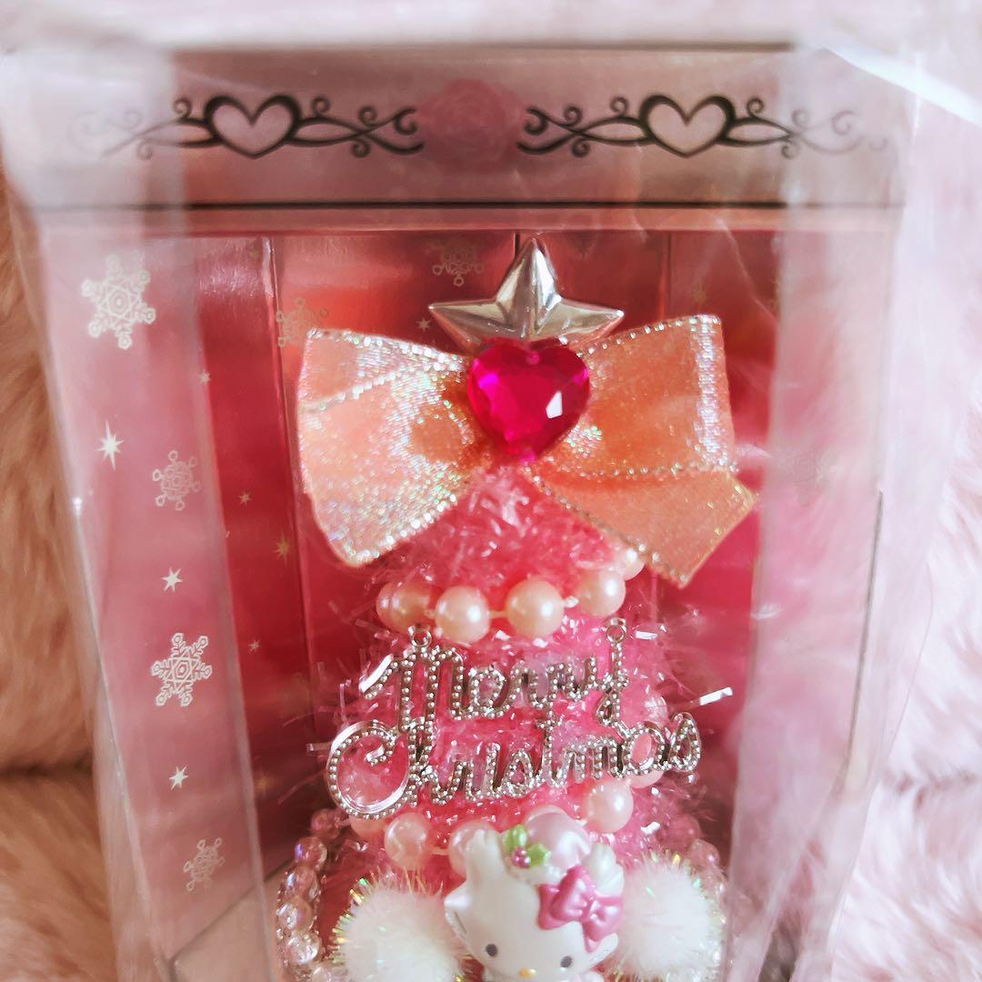 希少レア　チャーミーキティ　ミニ　クリスマスツリー　オブジェ　2005 サンリオ