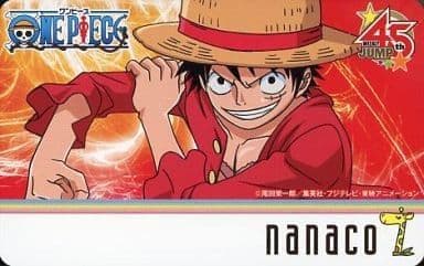 ジャンプヒーローズ nanaco セブンイレブン ワンピース カード ルフィ