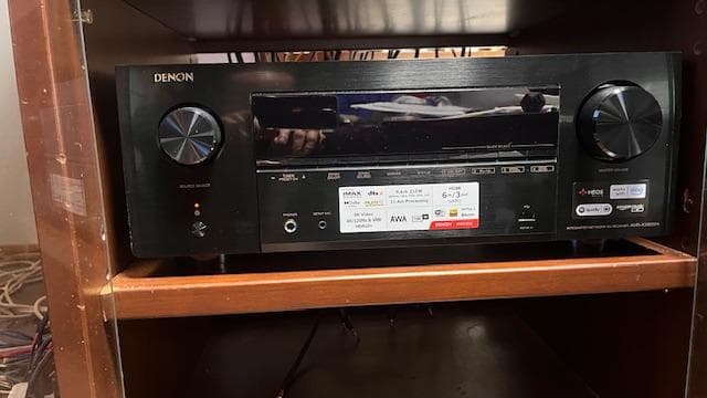 完動美品　DENON AVR-X3800H AVアンプ　25年5月28日購入品
