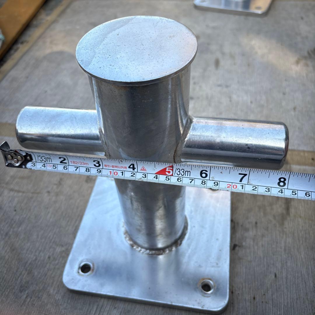 「特注」ステンレス製 クロスビット 船舶