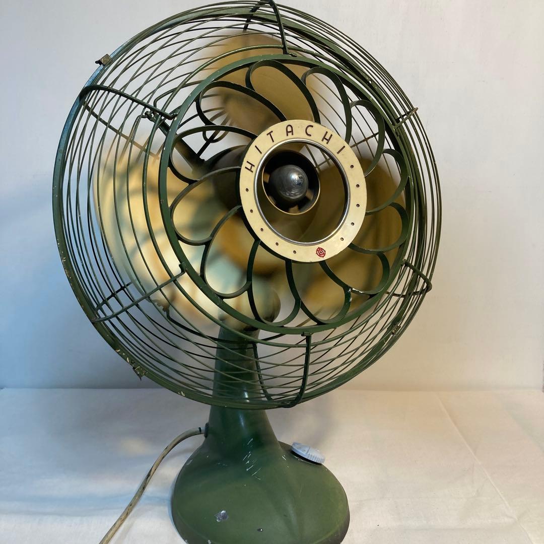 HITACHI レトロ扇風機 3枚羽根
