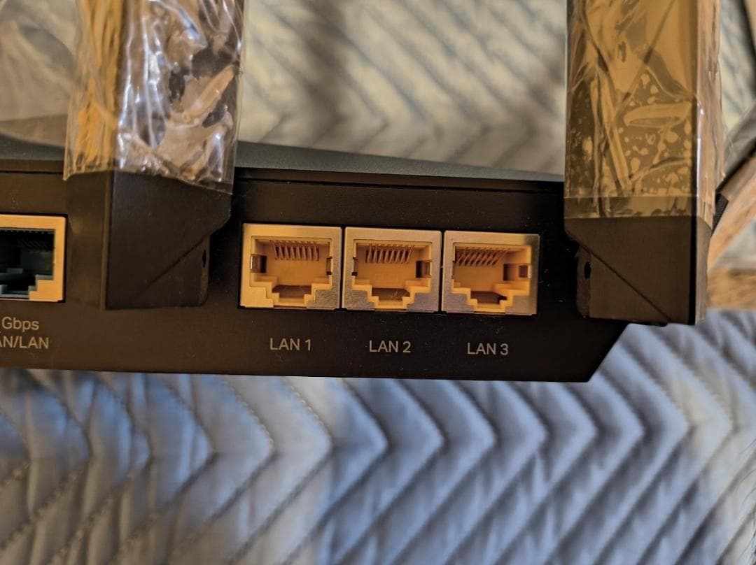 TP-Link Wi-Fi6トライバンドルーターArcher AX90無線LAN