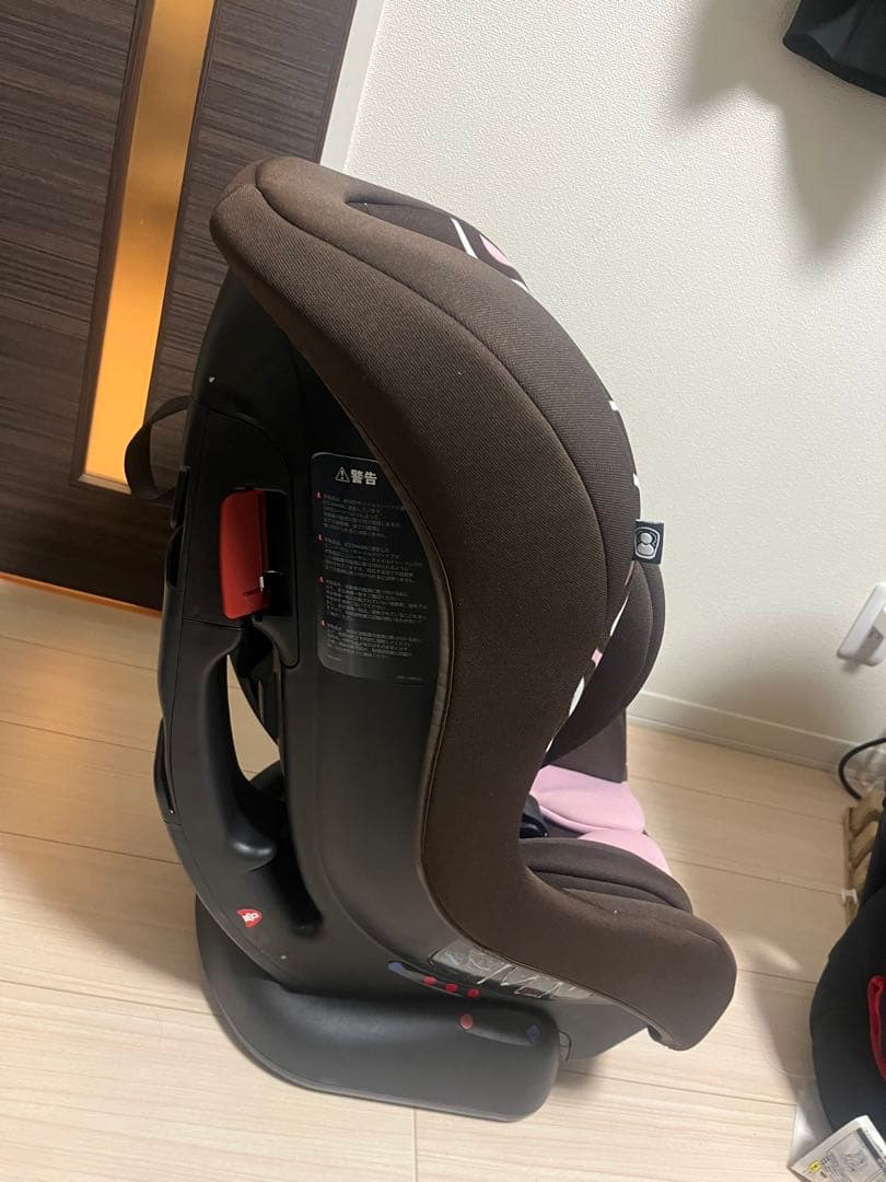 【美品】Joie チャイルドシート チルト ブラウン　ピンク