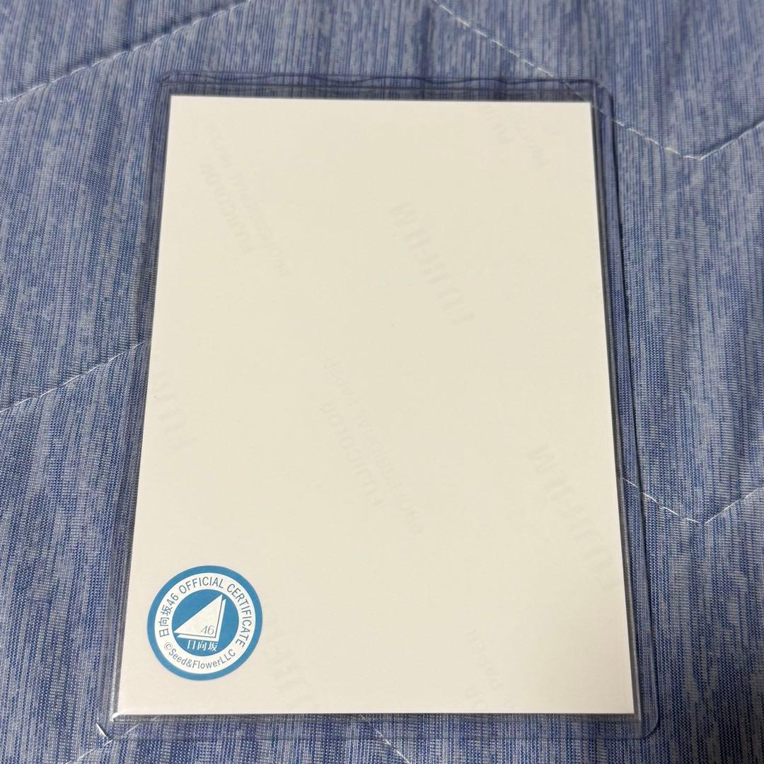 日向坂46 直筆サイン入り生写真 5期生お披露目制服 蔵盛妃那乃 ヨリ