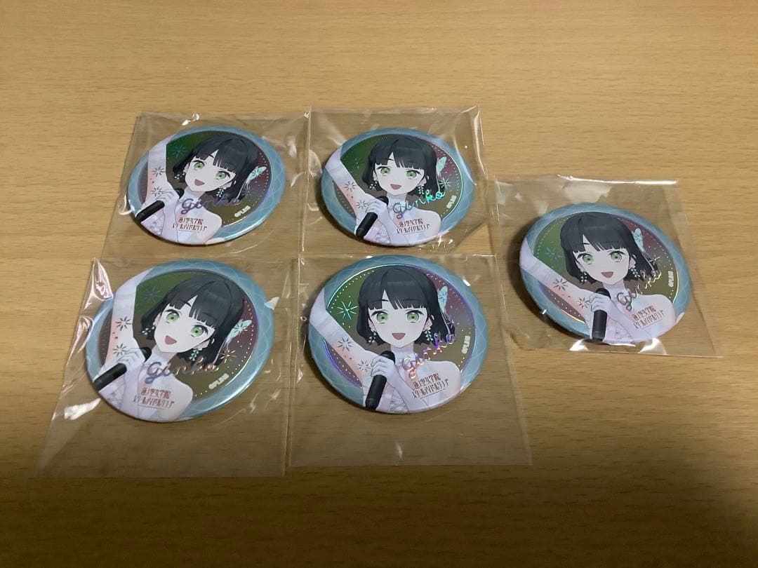 ラブライブ 蓮ノ空　4thライブ　缶バッジ　シークレット　未開封　百生吟子　5個