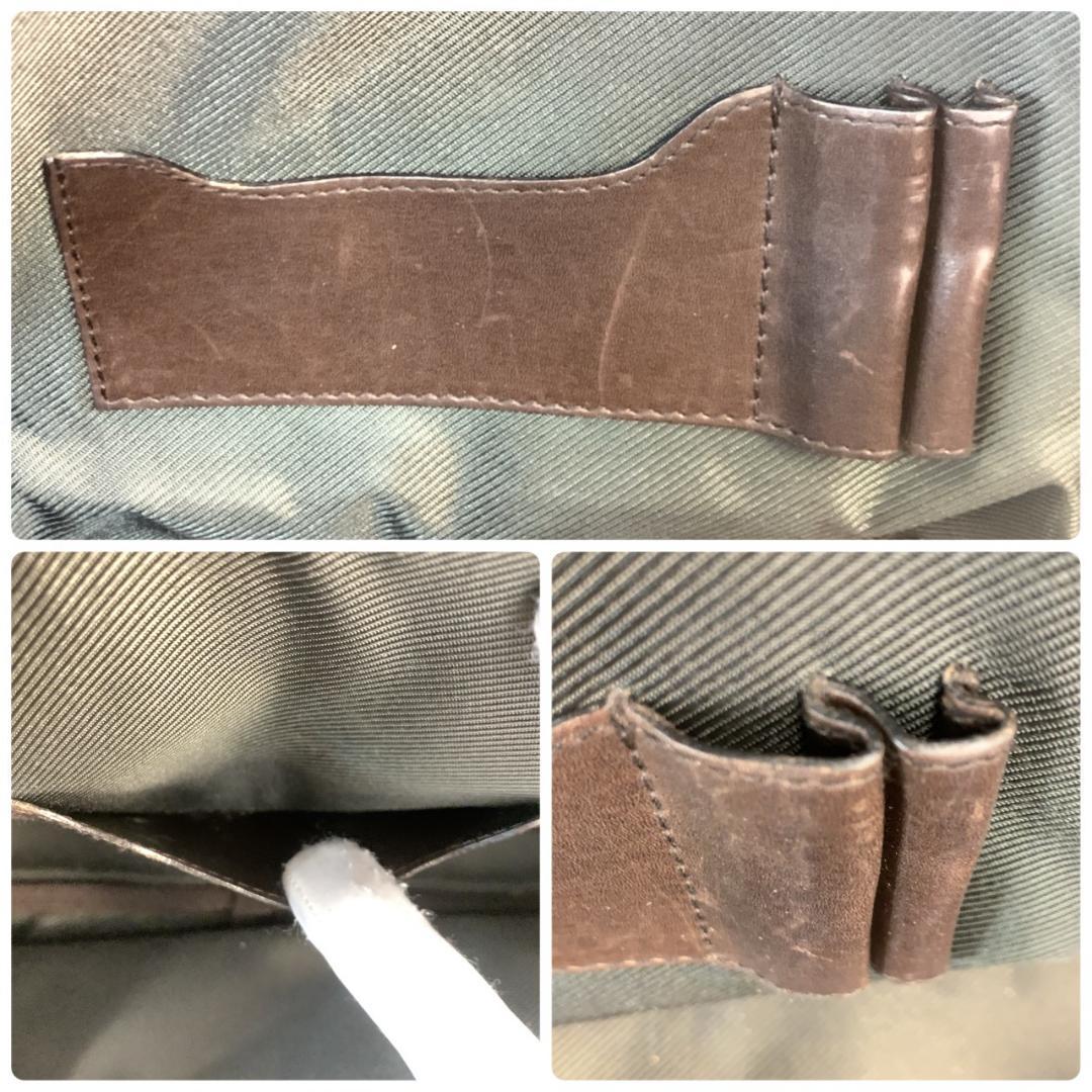 グッチ GGスプリーム GG柄 ビジネスバッグ ブリーフケース PVC ベージュ