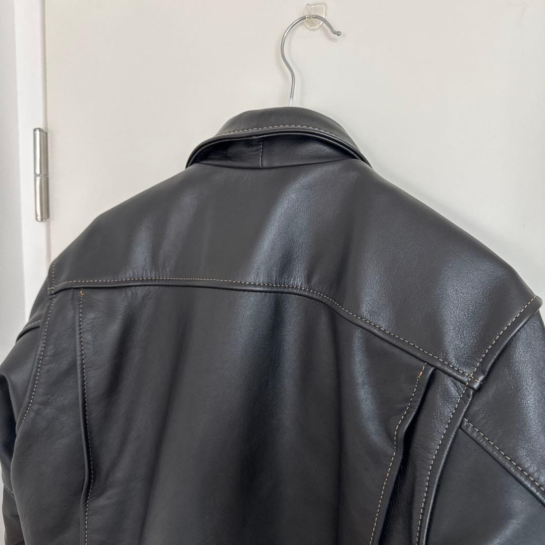 KADOYA レザージャケット　LL 牛革　ライダース