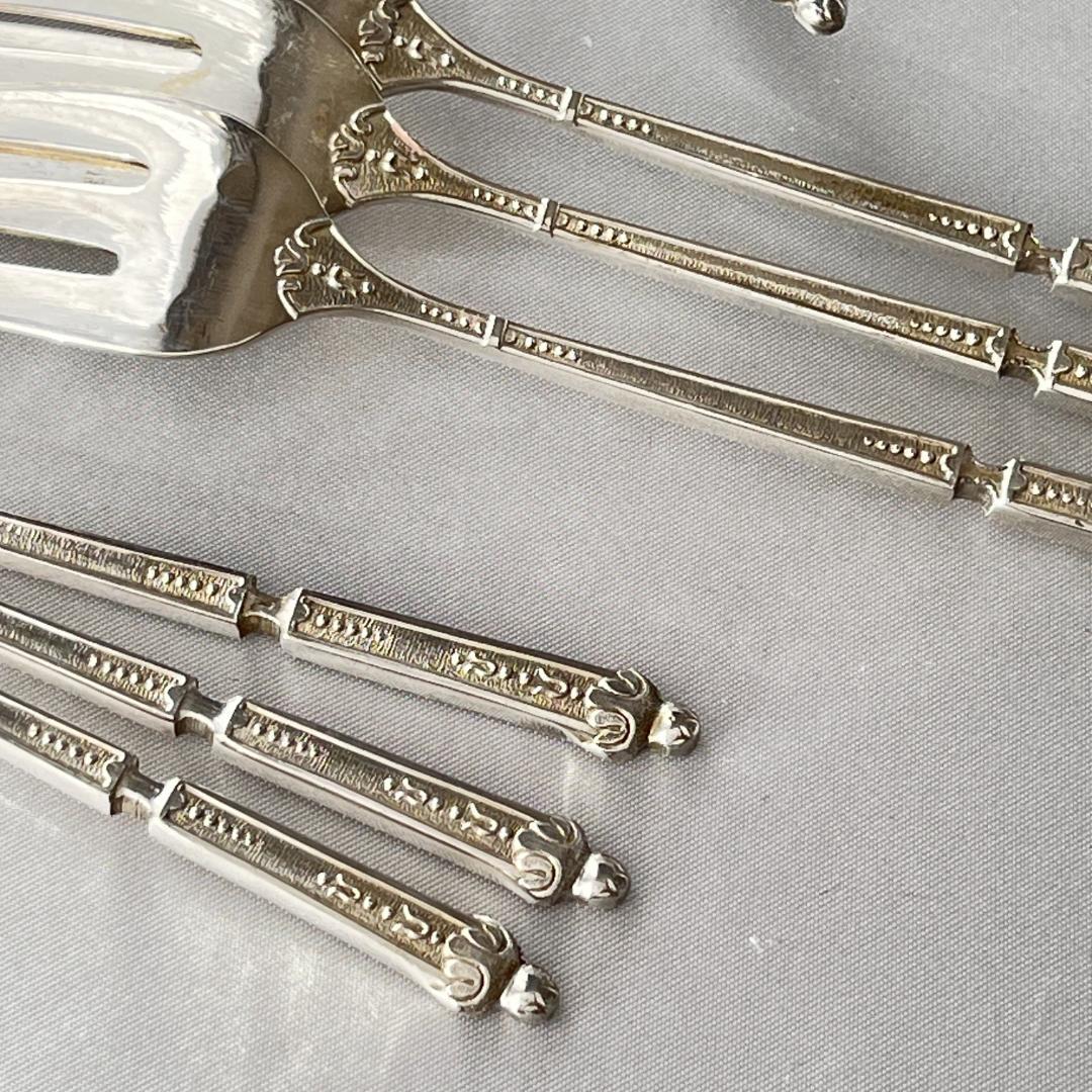 【仏蘭西】 ロシア様式のケーキフォーク ケーキサーバー 仏蘭西