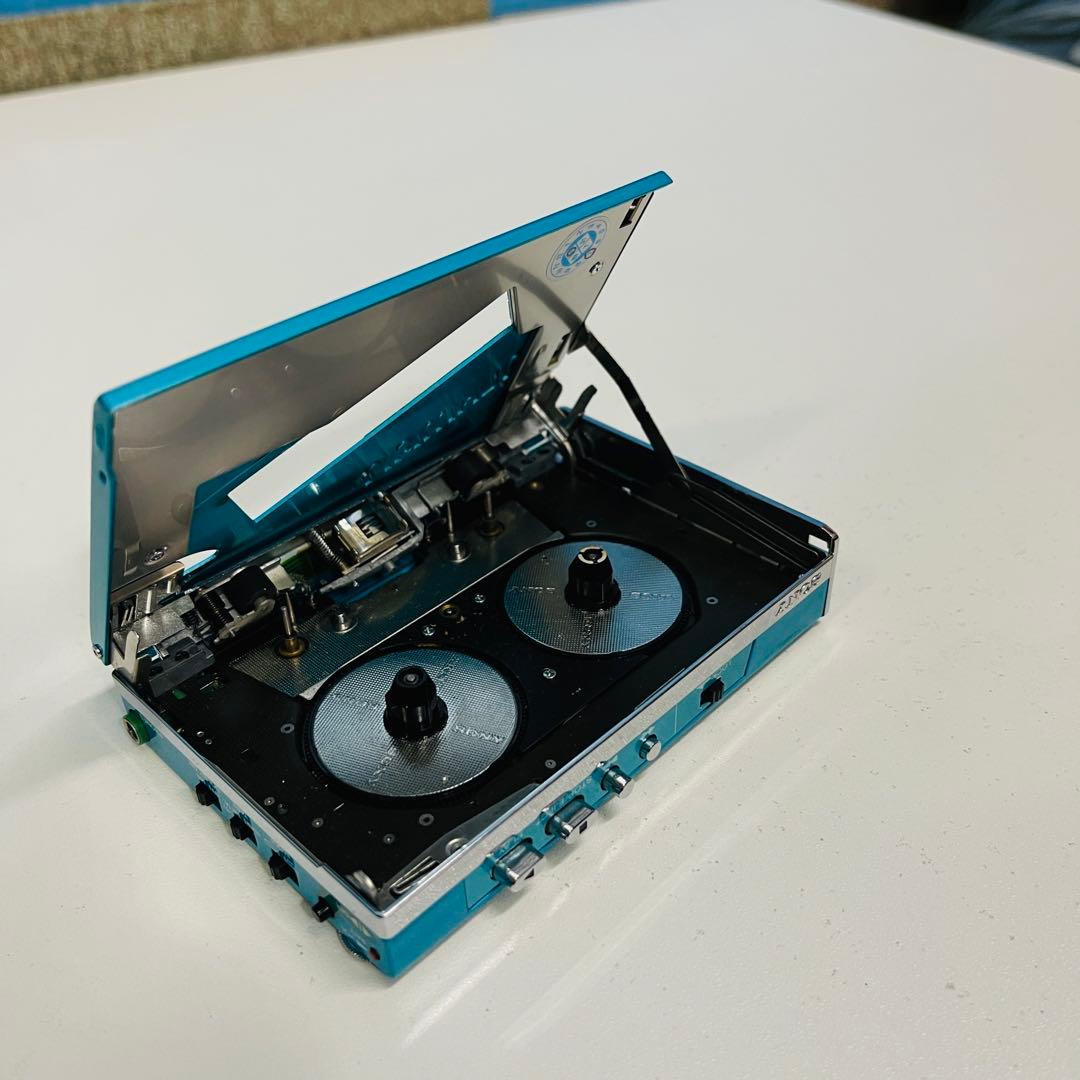 SONY WM-101 ウォークマン ステレオカセットプレーヤー 青現状品