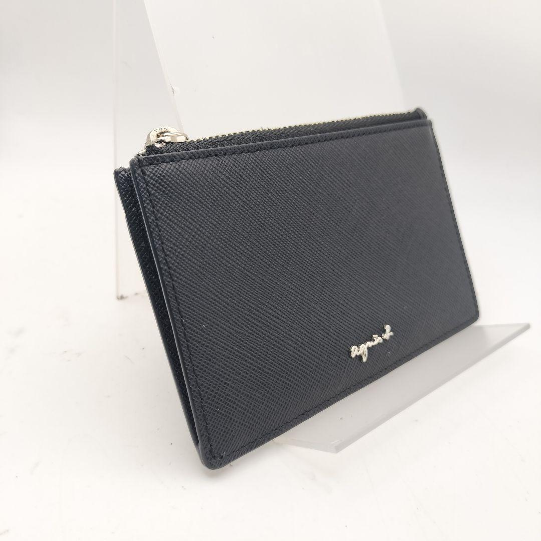アニエスベー　フラグメントケース　ケース　財布　ブラック　MH18-14