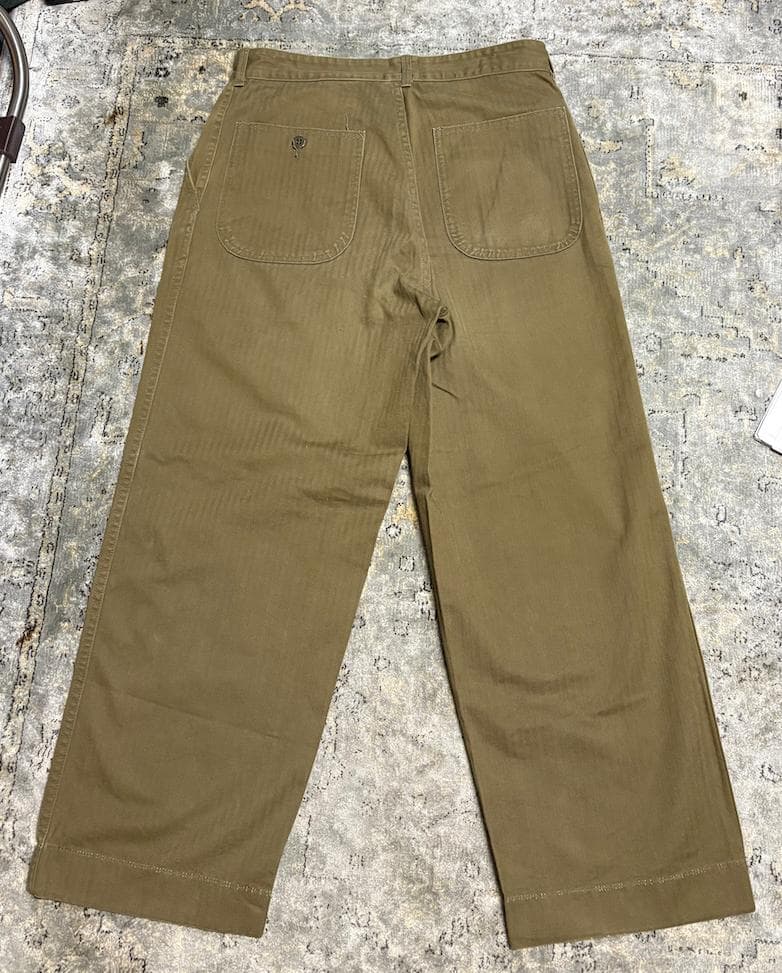 butcher products at last ヘリンボーントラウザーズ