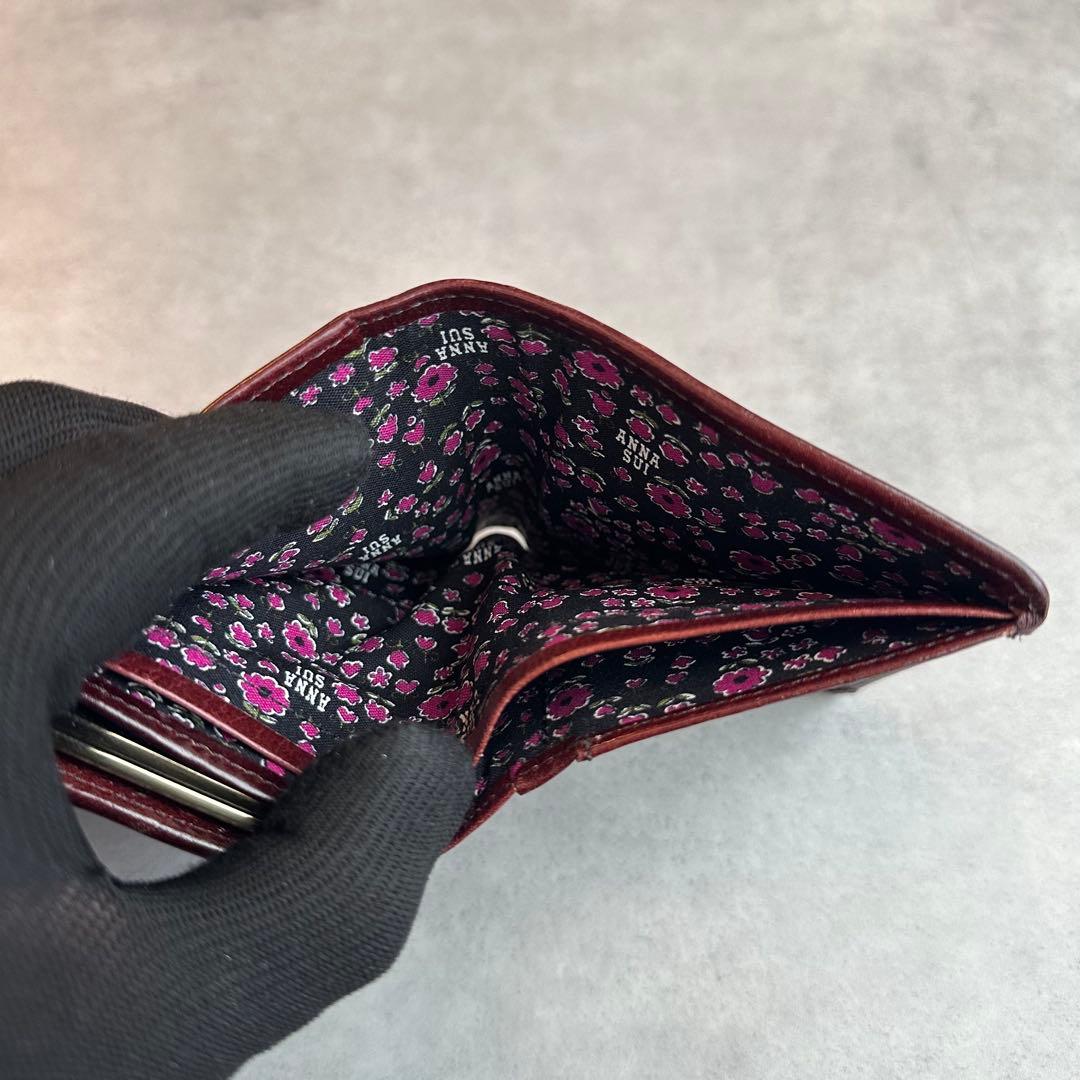 小物 Y2K ANNA SUI Butterfly Gamaguchi wallet