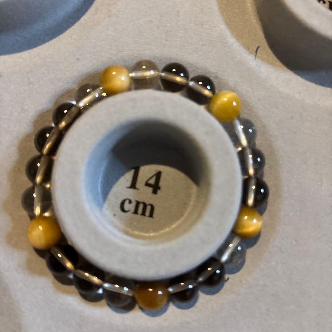 スモーキークオーツとゴールドタイガーアイと水晶！ズーンとくる！