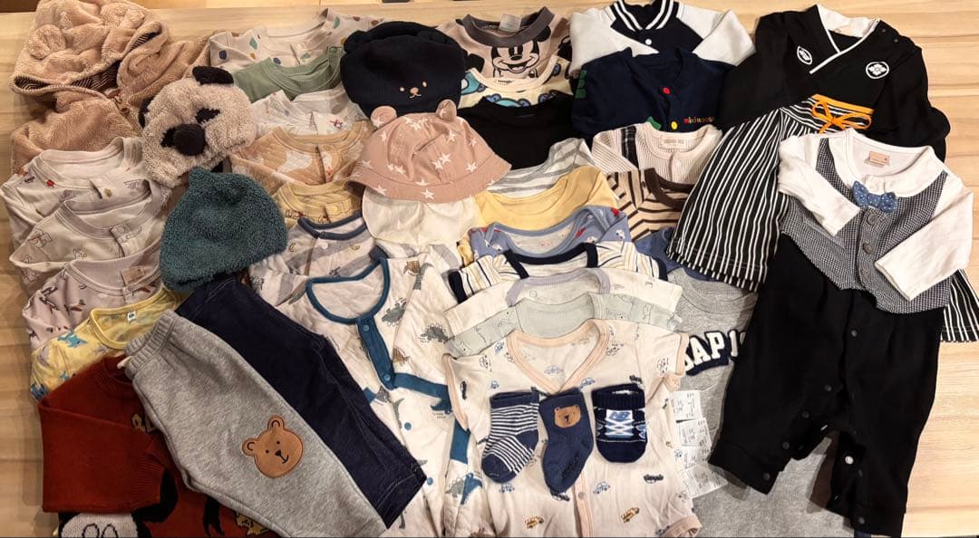 70 男の子　40点　まとめ売り　アウター・袴・お祝い着付き