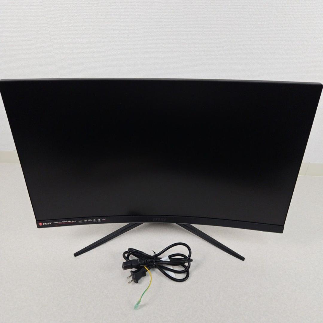 【美品】MSI 湾曲ゲーミングモニター MAG272C 165Hz 27型