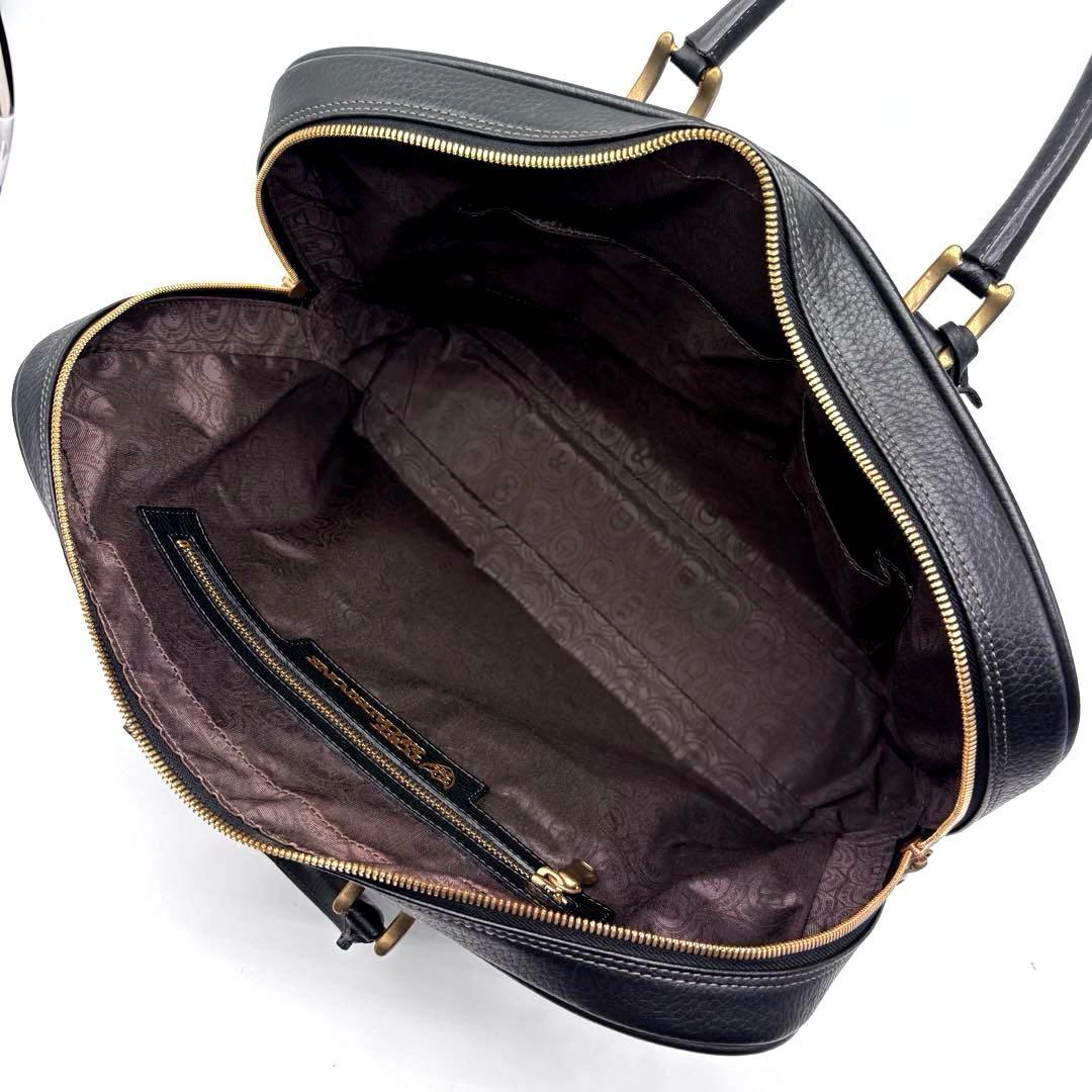 ✨美品✨トフアンドロードストーン　Vブリーフ　ビジネスバッグ　A4可　レザー