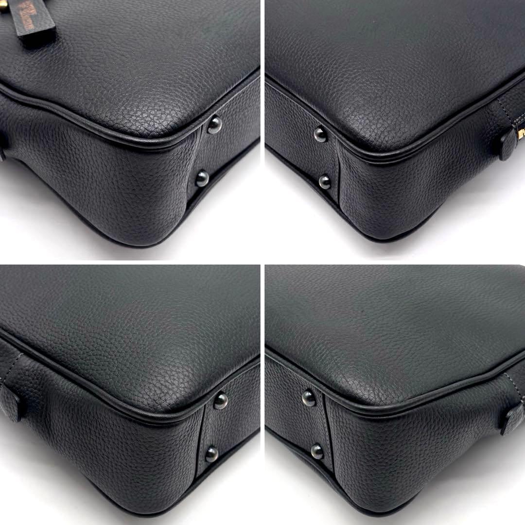✨美品✨トフアンドロードストーン　Vブリーフ　ビジネスバッグ　A4可　レザー