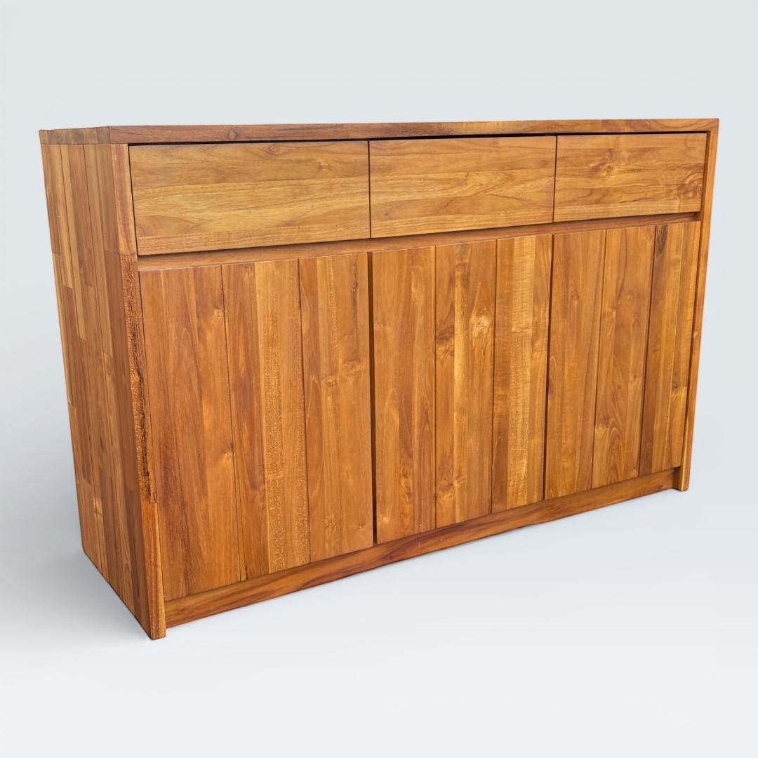 廃盤希少 unico ウニコ BREATH チーク材 キャビネット サイドボード