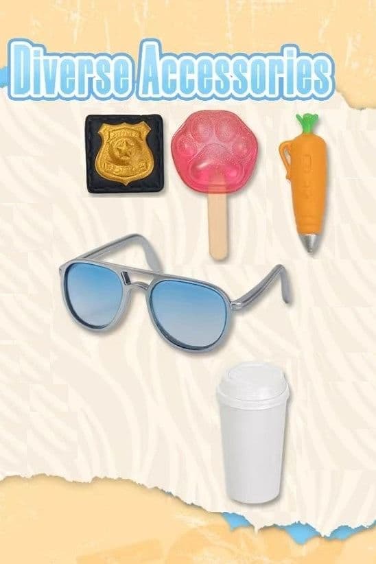 ディズニーgong studio 『ズートピア』 ジュディ&ニック 2体セット