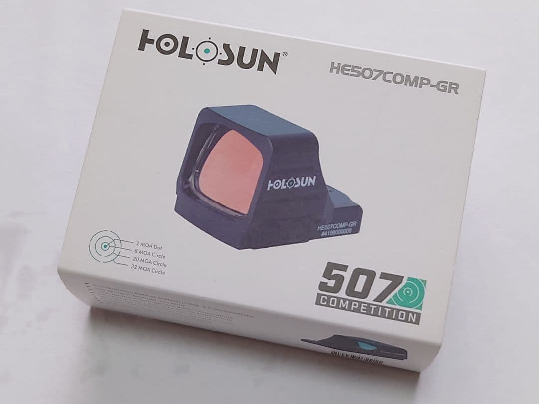 HOLOSUN HE507COMP-GR 実物 ホロサン