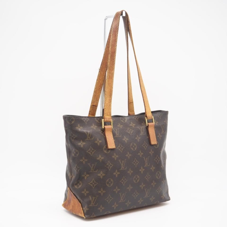 LOUIS VUITTON ショルダーバッグ モノグラム カバ ピアノ ブラウン