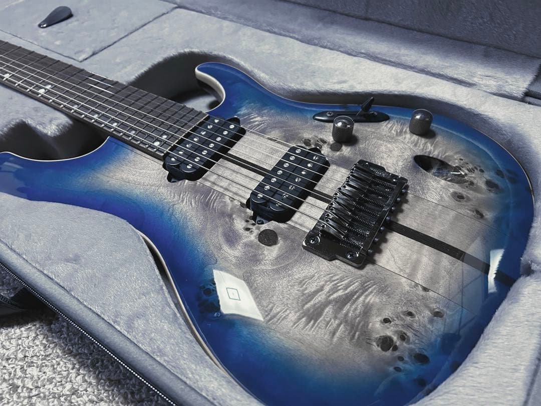 最終値下げ Ibanez Premium S1027PBF-CLB 7弦