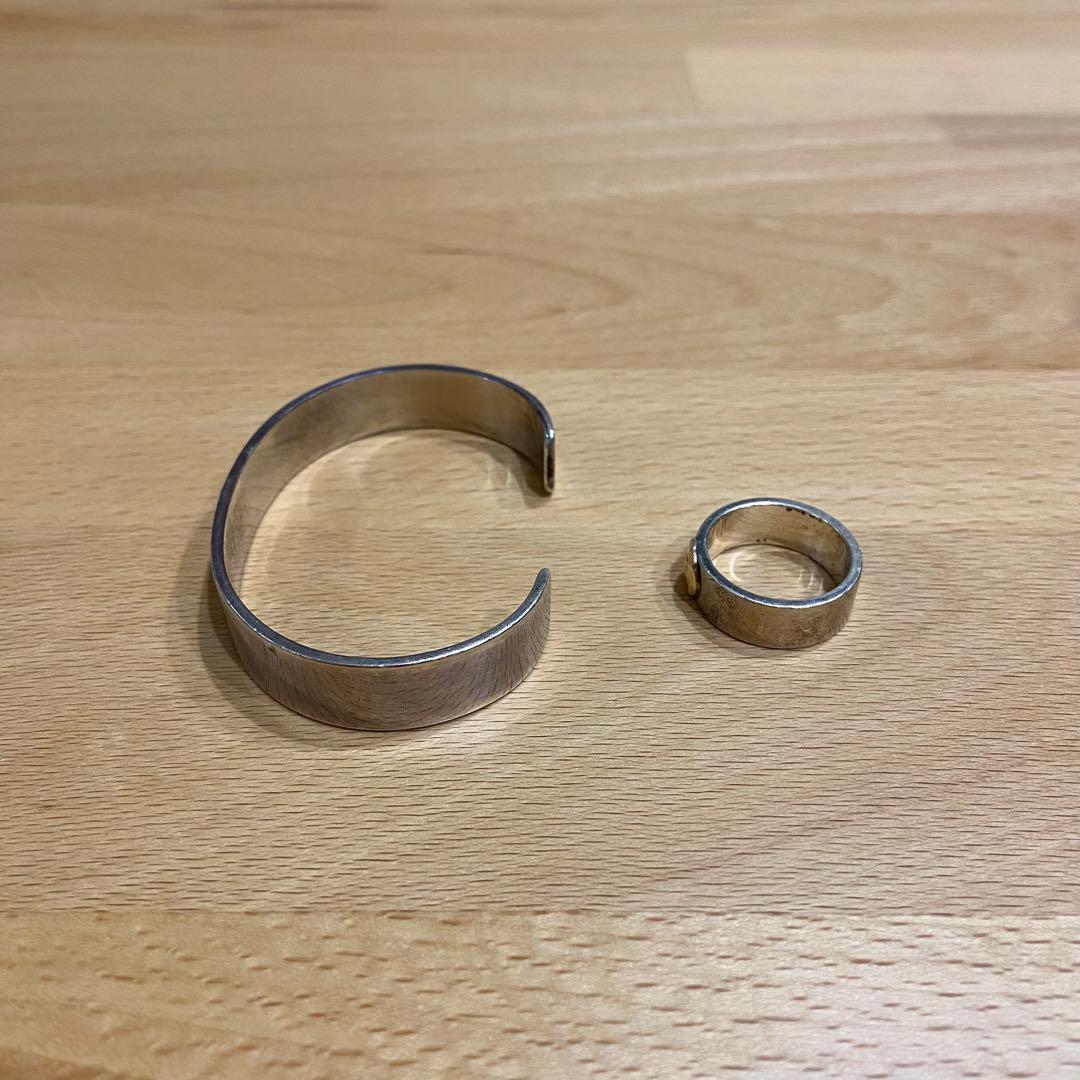 【ゴローズ ｇｏｒｏ'ｓ】平打ちブレス