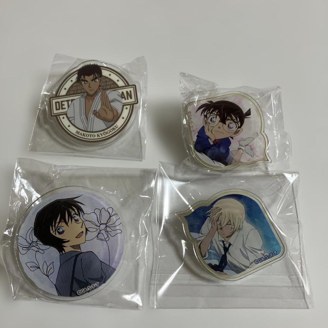 まとめ売り　名探偵コナン 缶バッジ　缶バッチ　アクリルキーホルダーセット　B