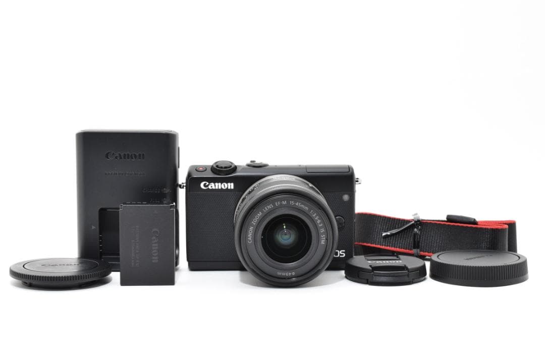 ■新品級■Canon キヤノン EOS M100 15-45mm IS STM