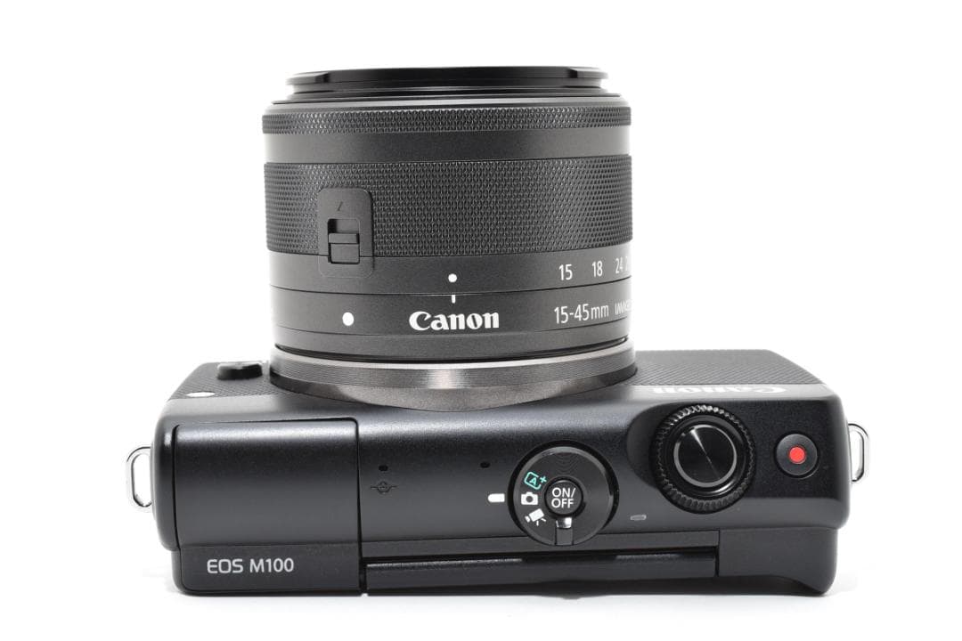 ■新品級■Canon キヤノン EOS M100 15-45mm IS STM