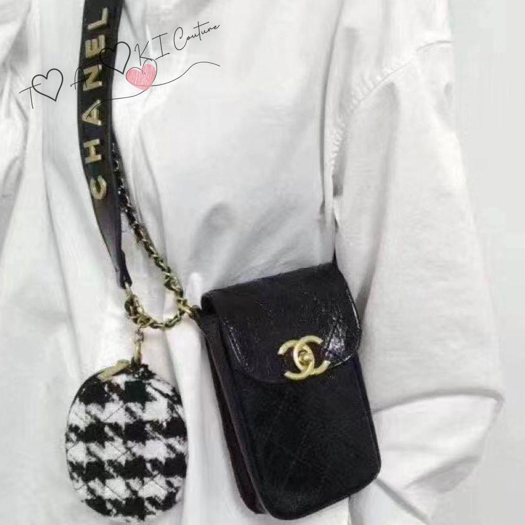 【セール価格】入手困難 ラスト❤CHANEL❤非売品 スマホポーチ ミニバッグ