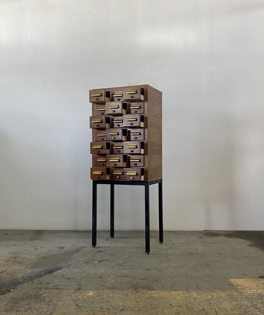 フランス アンティーク 21 Drawers Cabinet キャビネット