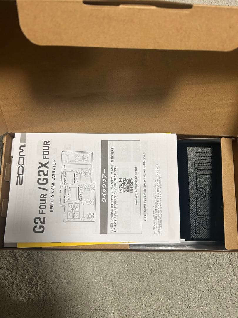 Zoom G2X FOUR 新品未使用