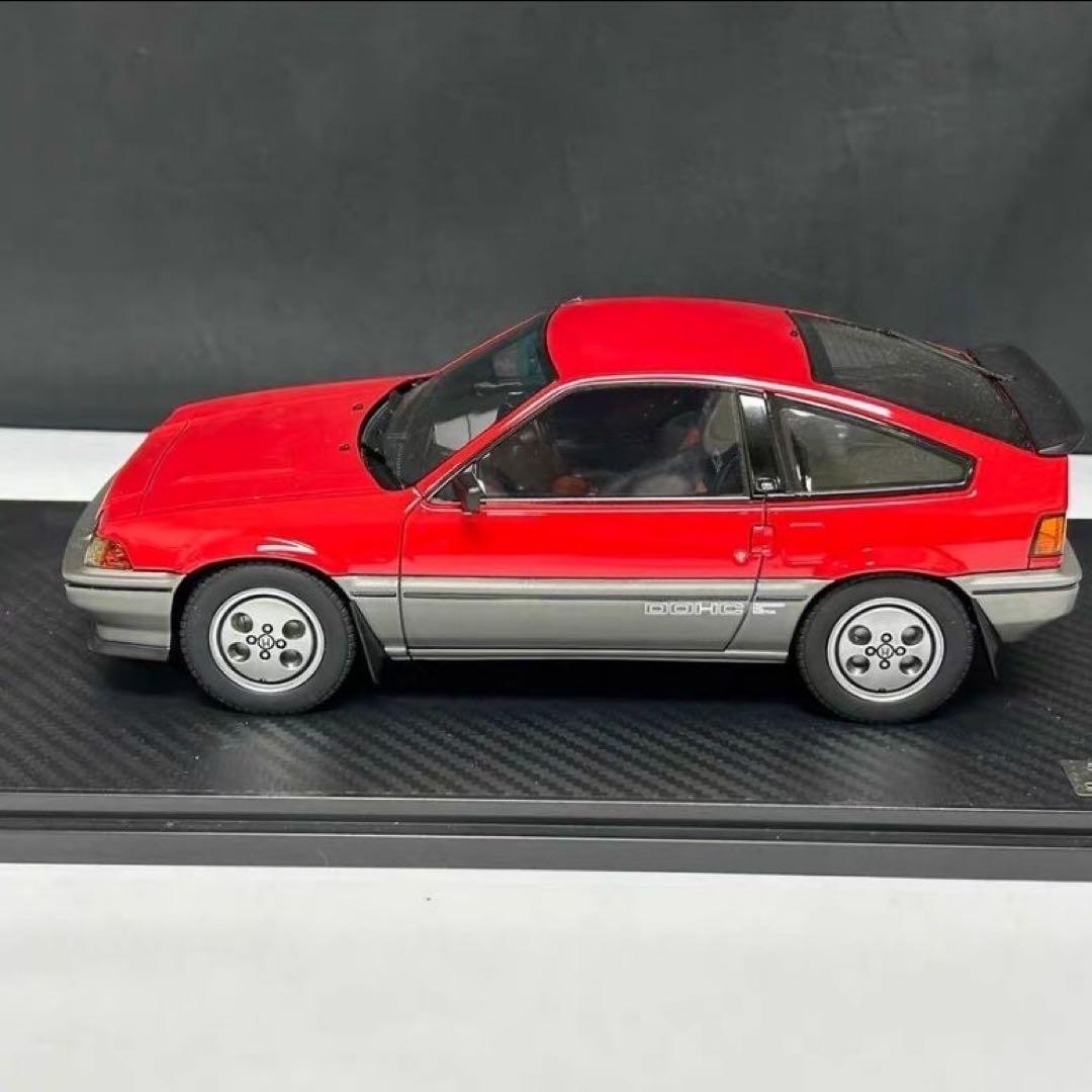 【新品】IG 1/18 ホンダ CR-X BALLADE SPORTS ミニカー
