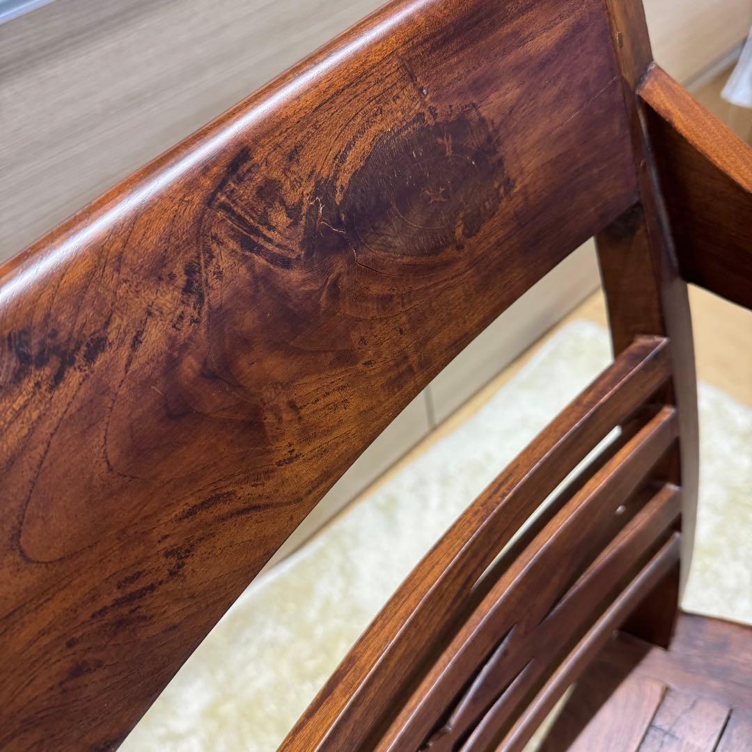 【希少】アームチェアー ブラウン アンティーク