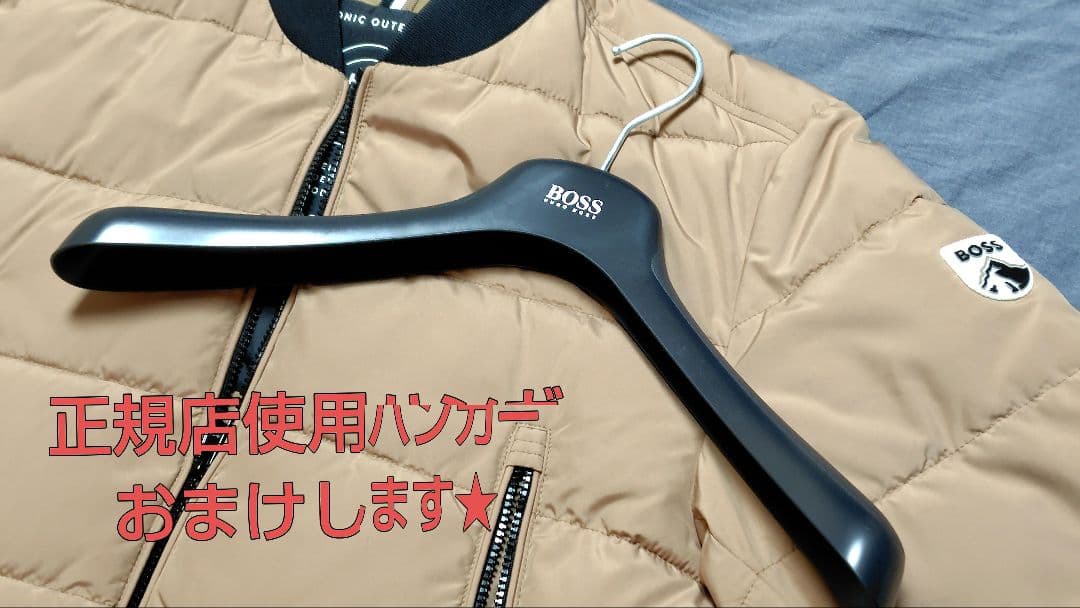 BOSS　MA-1ボマージャケット ロゴ入りハンガーおまけ付き