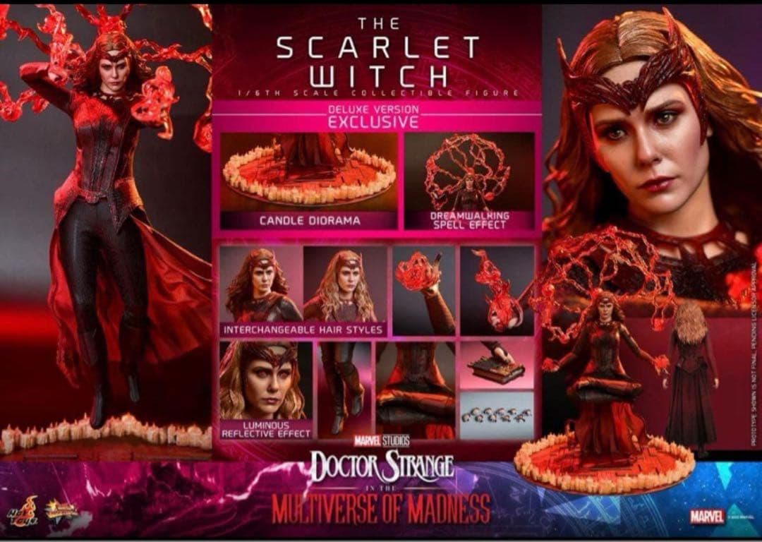 【ホットトイズ】スカーレット・ウィッチ ボーナスアクセサリー付き