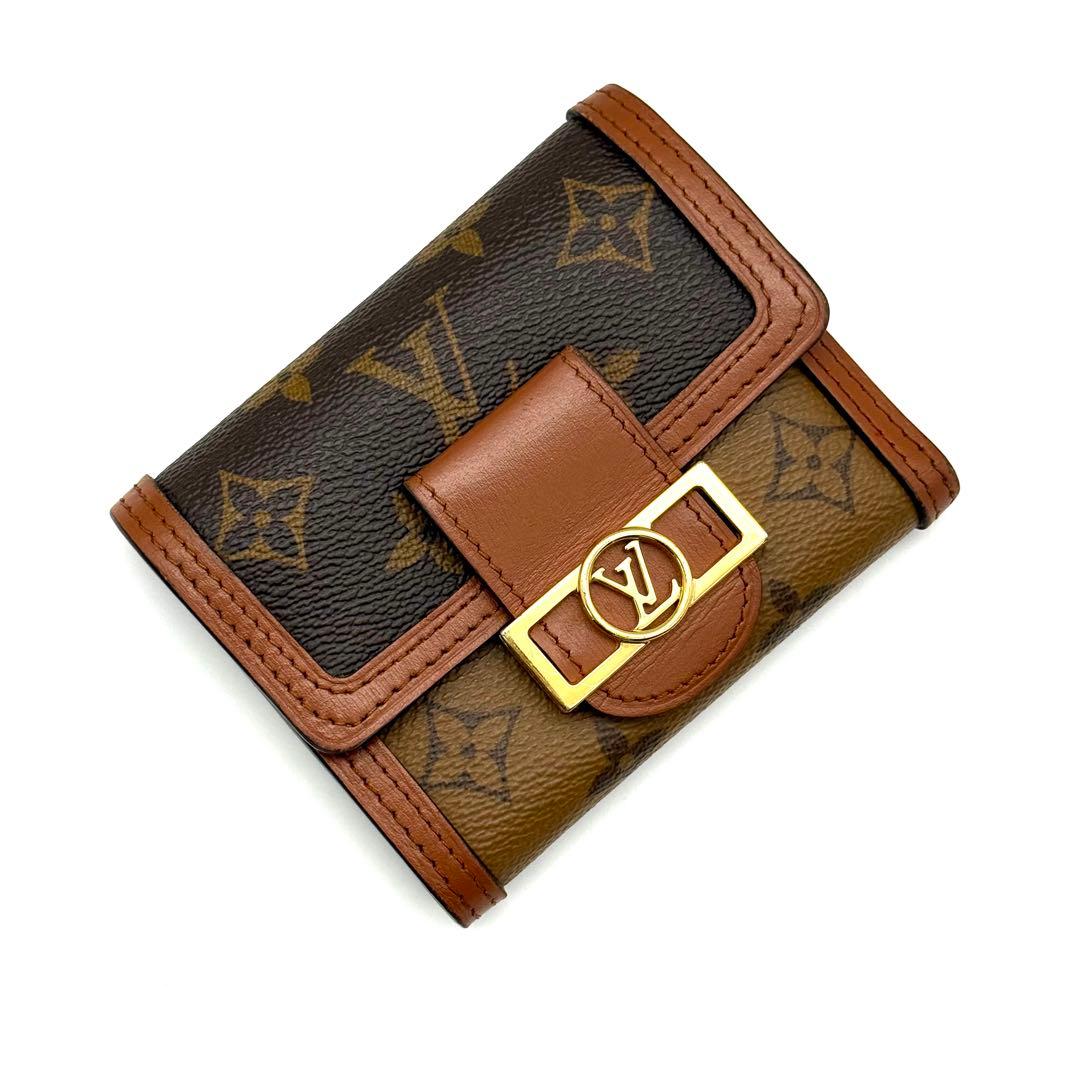 ルイヴィトン モノグラムリバース　ドーフィーヌ コンパクト 財布 P16