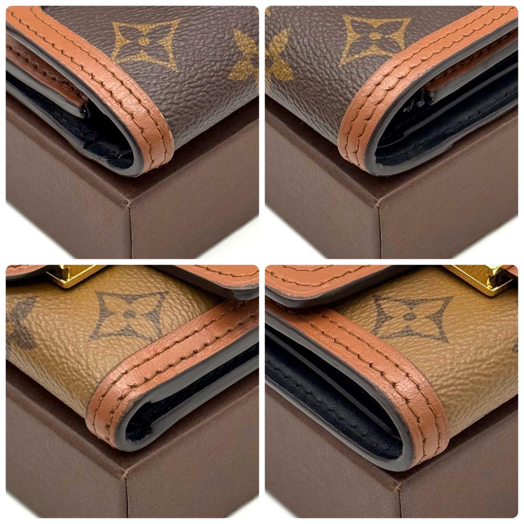 ルイヴィトン モノグラムリバース　ドーフィーヌ コンパクト 財布 P16