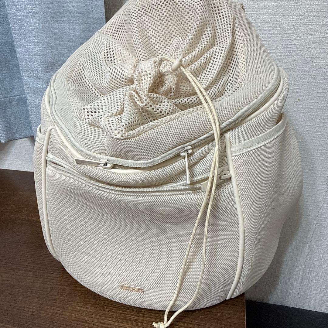 モンシェリ moncheri 軽量メッシュ巾着リュック Sサイズ バッグ