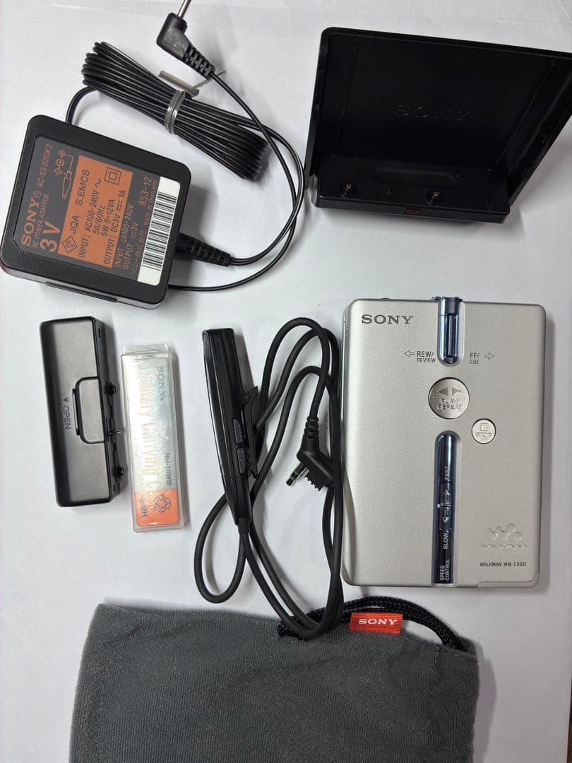 SONY WM-EX651 カセットプレーヤー、ほぼ新品
