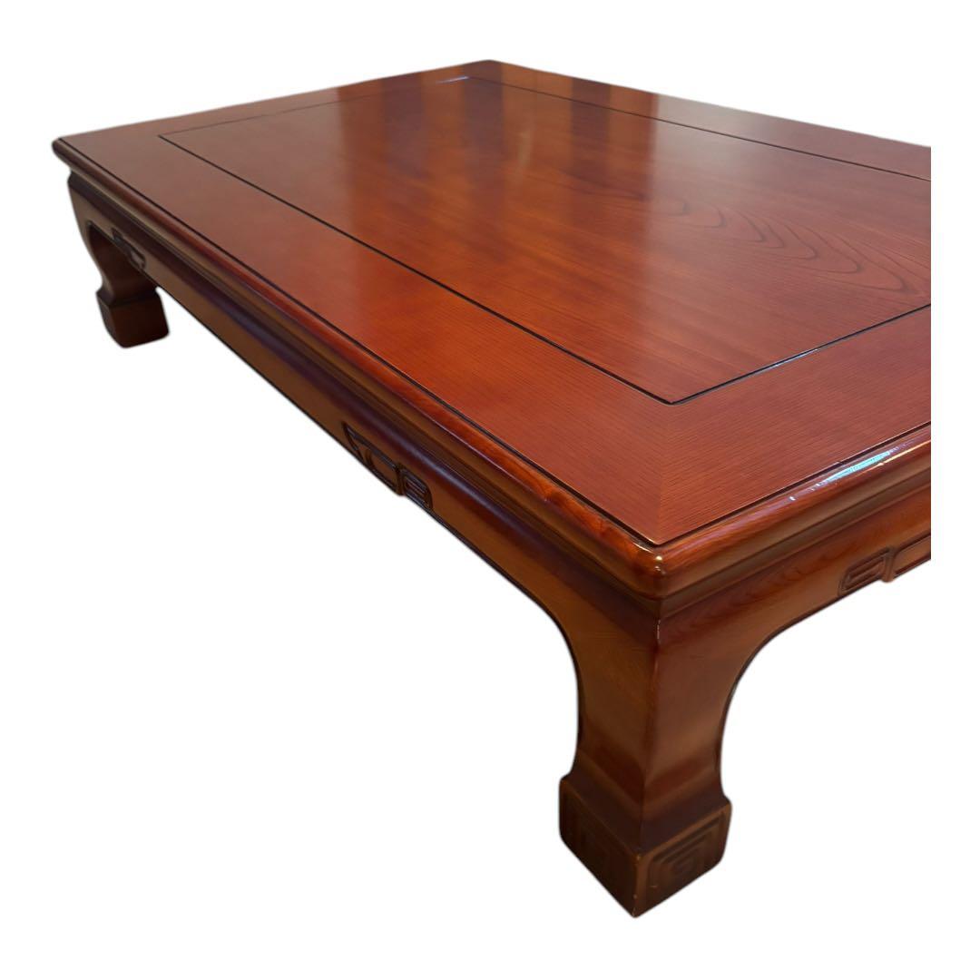 カリモク　ローテーブル　座卓　大きい