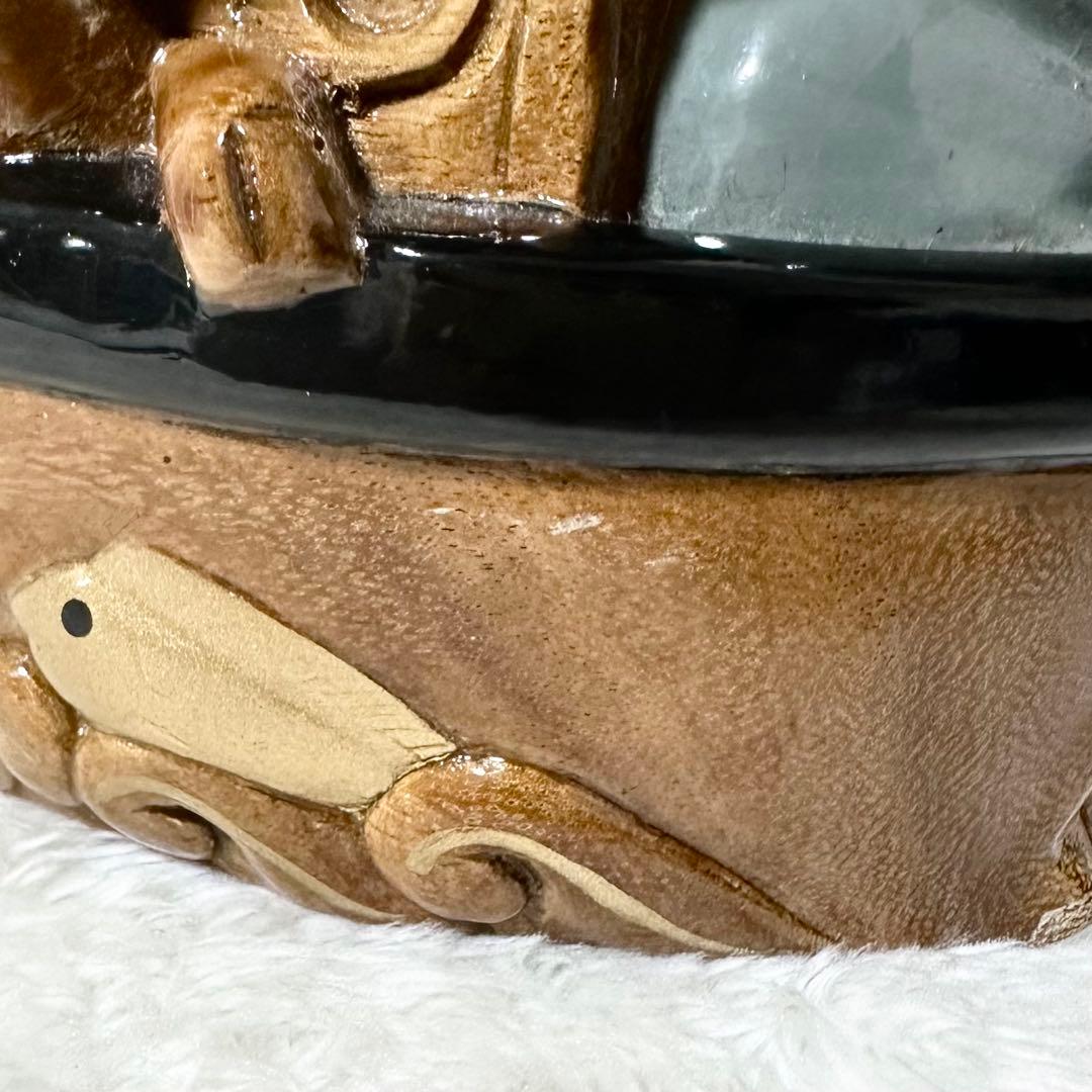 【希少】TIMMY WOODS ショルダーバッグ 木彫り 動物 インテリア小物